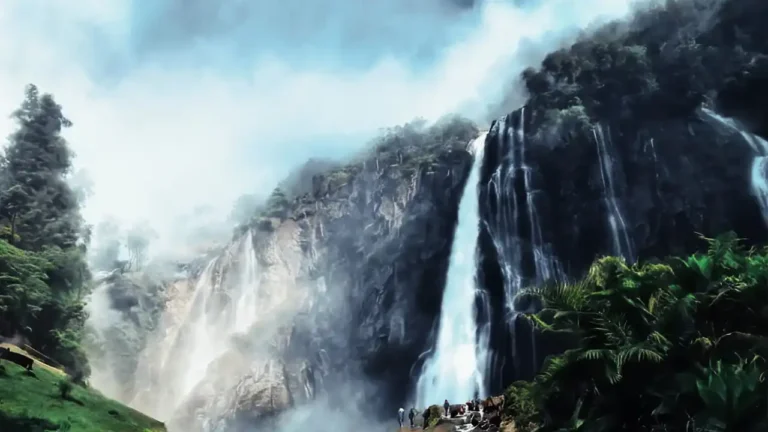 Vasudhara Falls Near Badrinath Uttarakhand