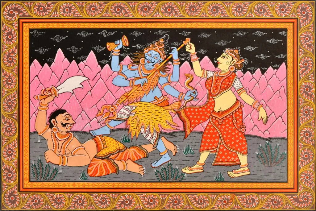 demon Andhakasur vad